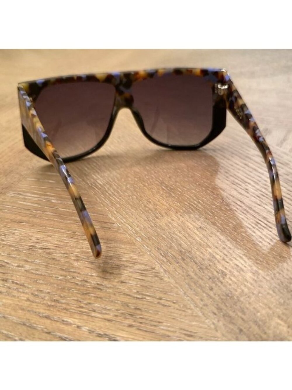 NWT HADID EYEWEAR Frequent Flyer ClubMasters, Black & Tortoise - Picture 4 of 11